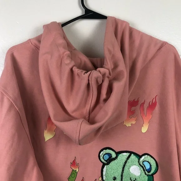 Civilized “Burning Money” Embroidered Hoodie - Picture 3 of 9